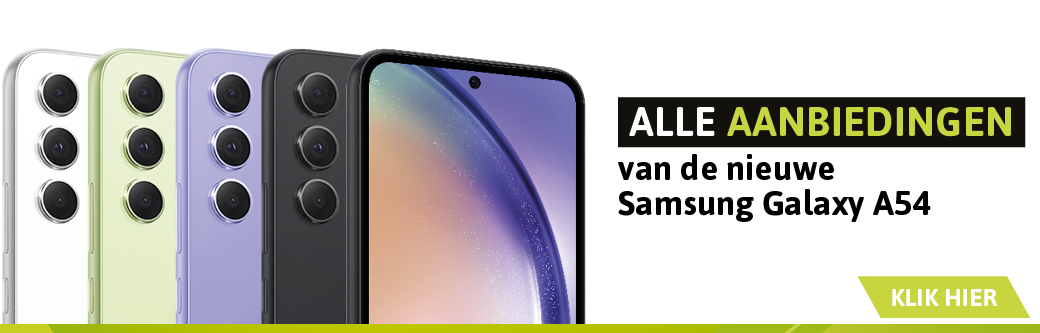 Alle aanbiedingen Samsung Galaxy A54