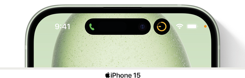 iPhone 15 beeldscherm
