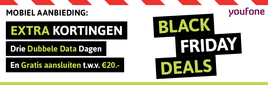 black friday aanbieding youfone