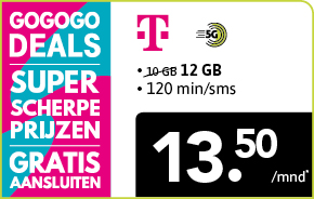 T-Mobile Sim Only aanbieding bij Welcom