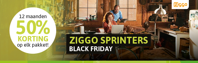 Black Friday banner Ziggo