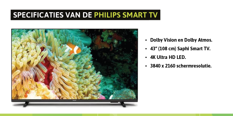 Snelpakker Philips TV