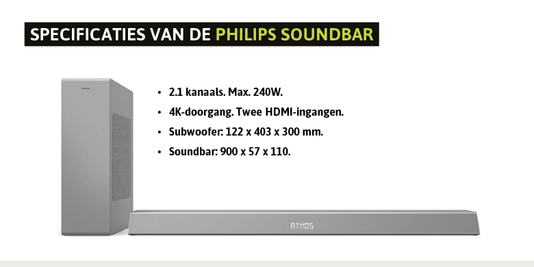 Snelpakkers Philips Soundbar