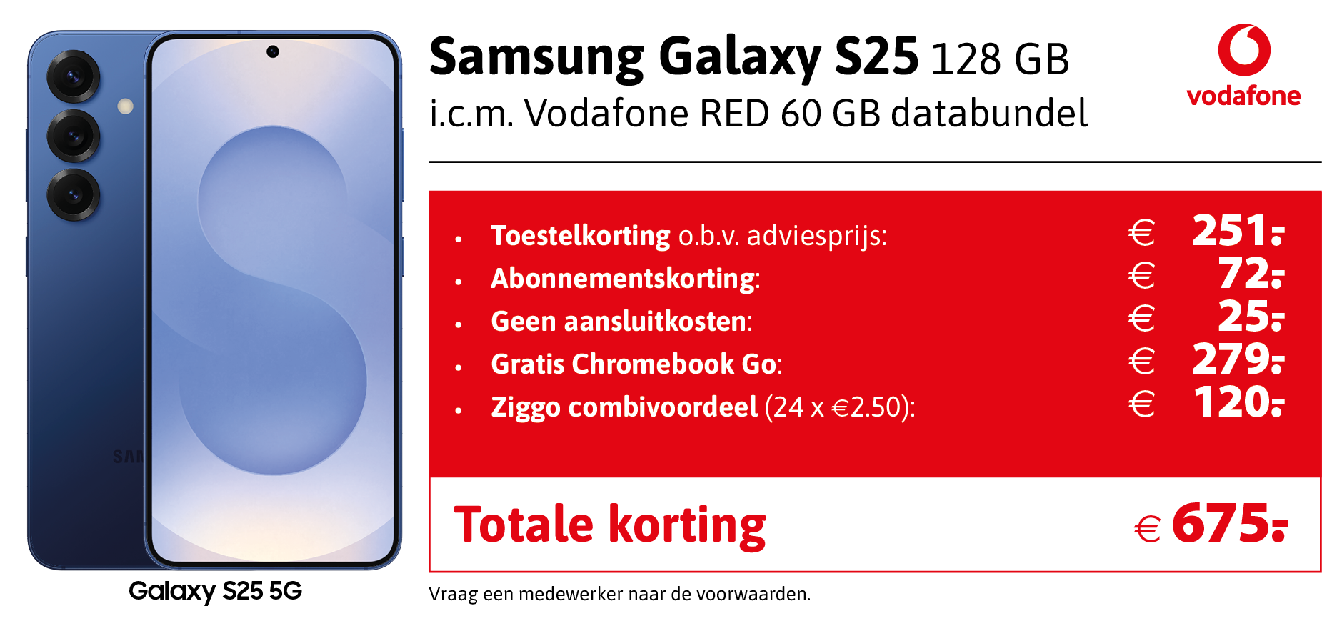 kortingstabel S25
