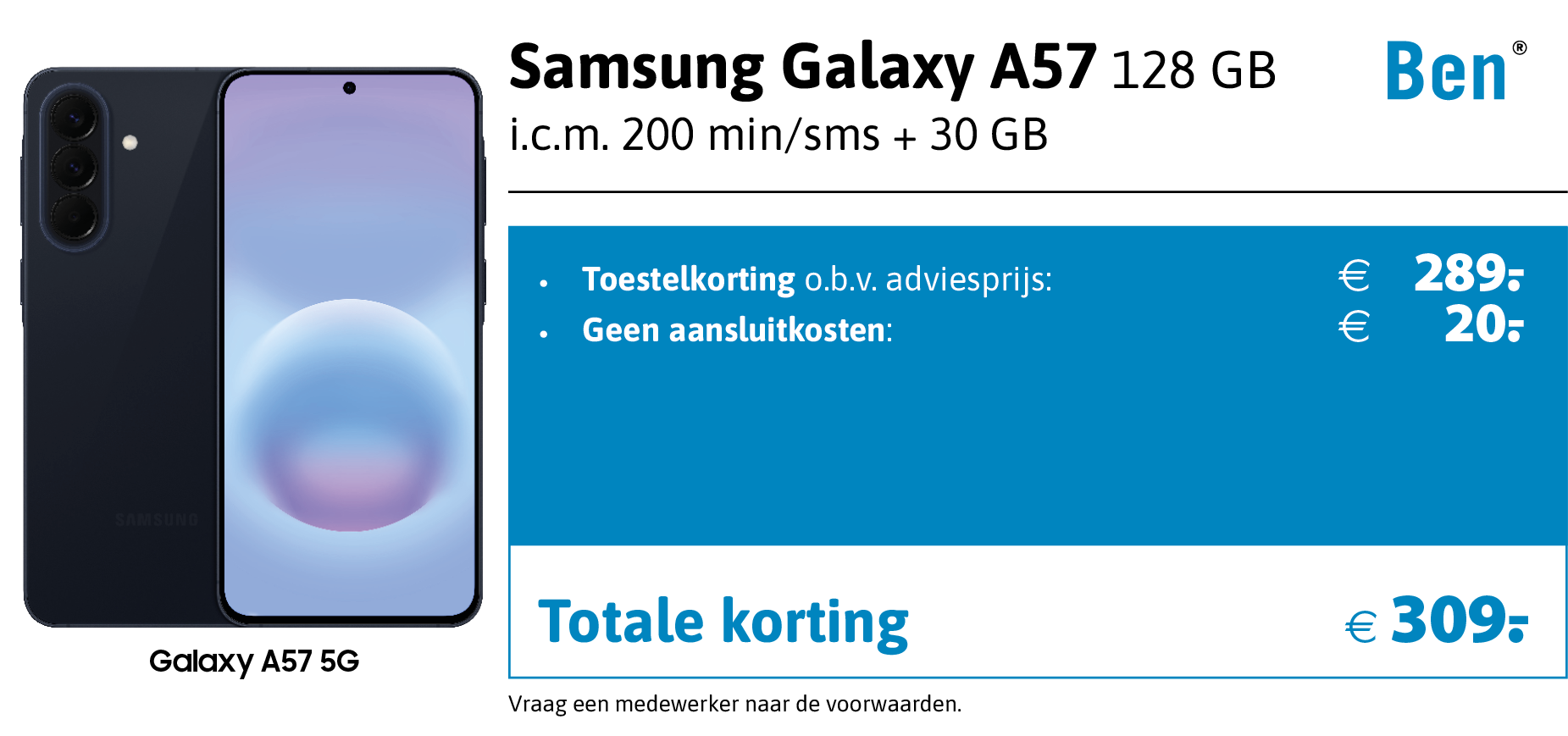 A57 aanbieding Ben