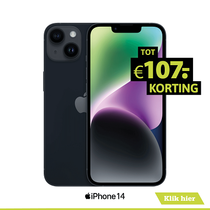 iPhone 14 aanbieding met extra toestelkorting