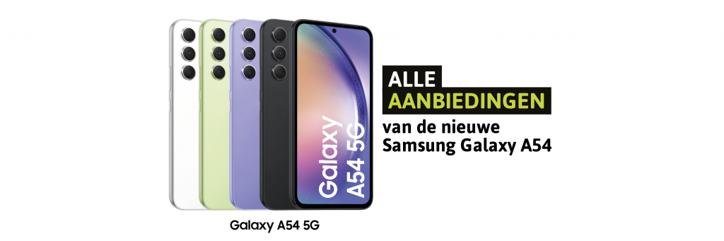 Alle aanbiedingen Samsung Galaxy A54