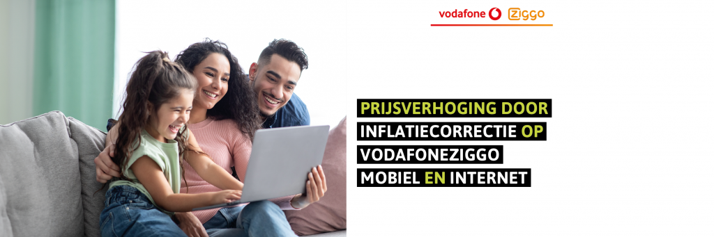 inflatiecorrectie vodafone 2023