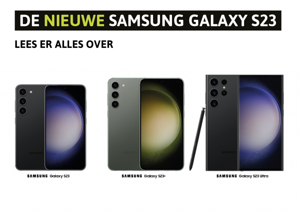 Samsung Galaxy S23 nieuw