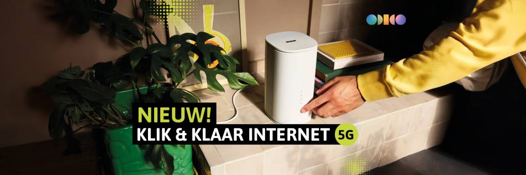 Header Klik&Klaar Internet Odido