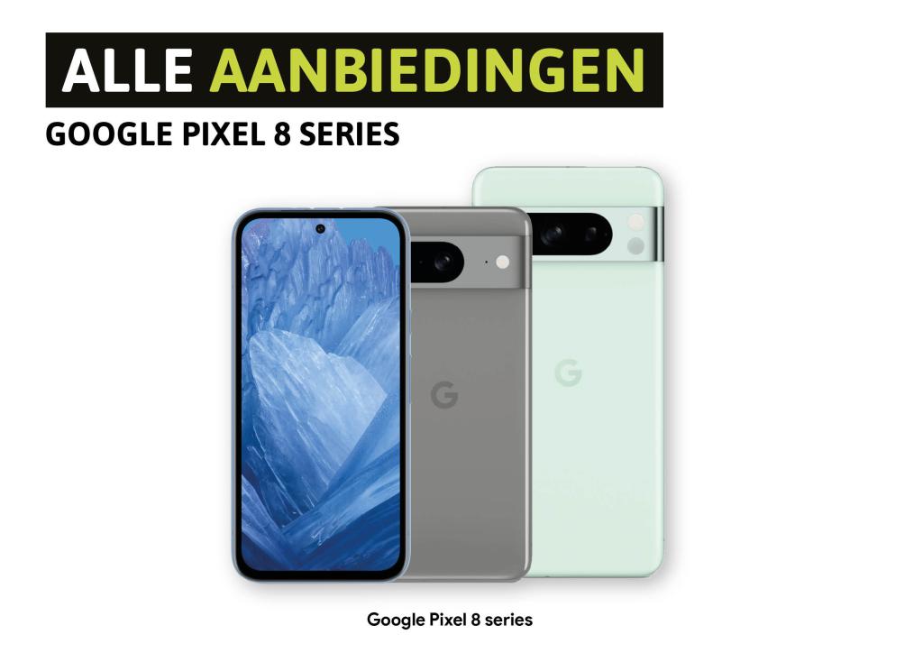 Google Pixel 8 - alle aanbiedingen