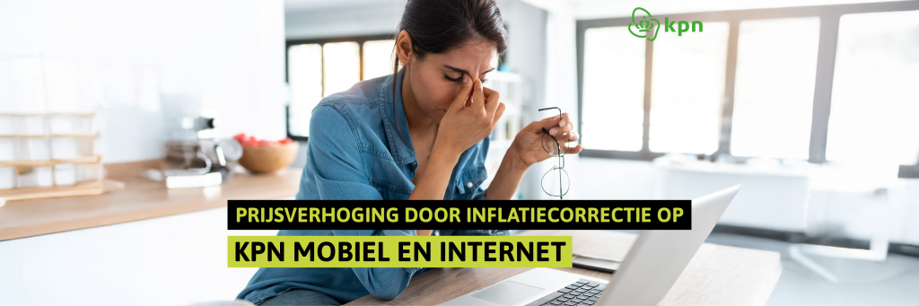 KPN prijsverhoging door inflatiecorrectie 2025