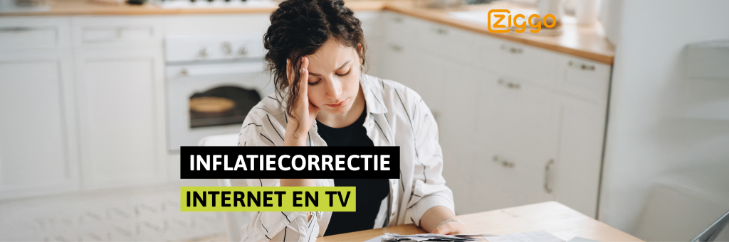 Ziggo snelheidsverhoging en prijsverhoging door inflatiecorrectie 2025