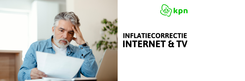 KPN prijsverhoging door inflatiecorrectie 2025