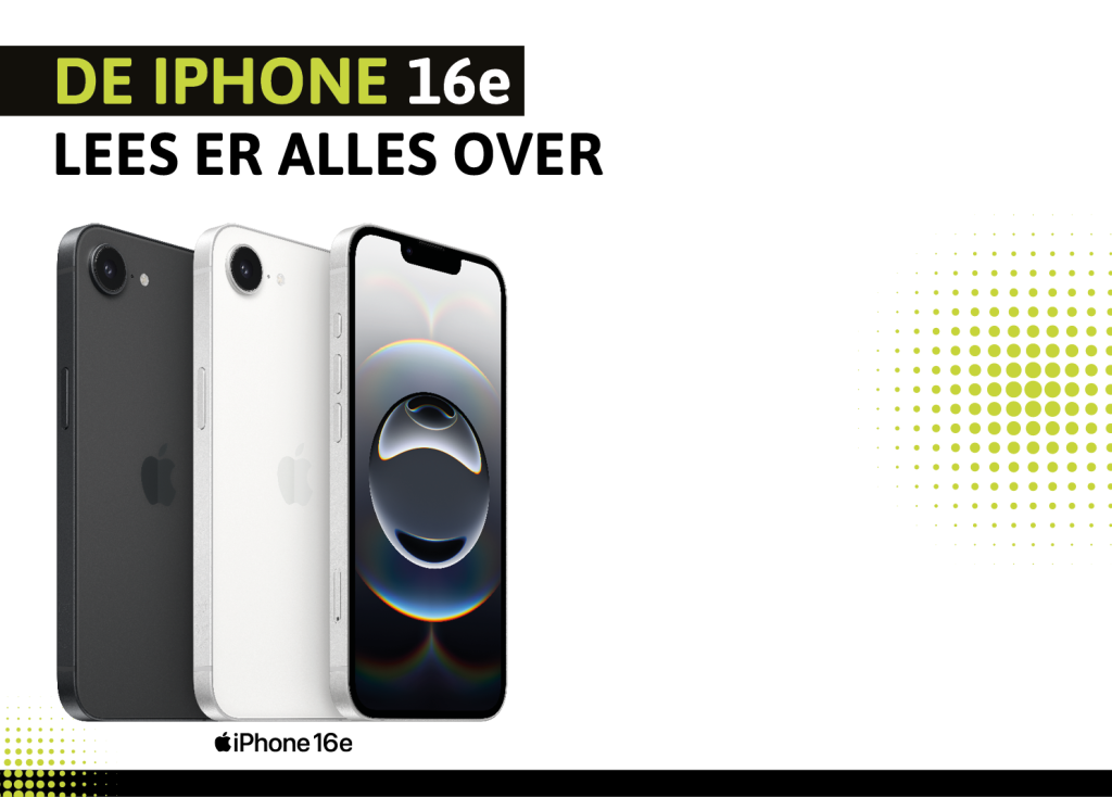 De iPhone 16e: lees er alles over