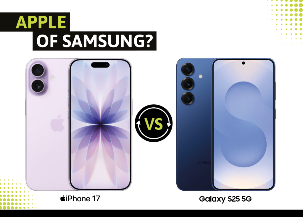 iPhone 17 vs de Samsung Galaxy S25