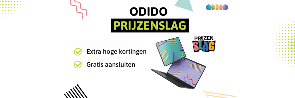 ODIDO Prijzenslag: scherpe deals op Smartphones, Sim Only en Internet & TV