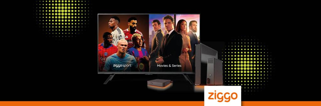 Ziggo Internet & TV aanbieding: nu 12 maanden voor €34,95 + tot 150 euro cashback!
