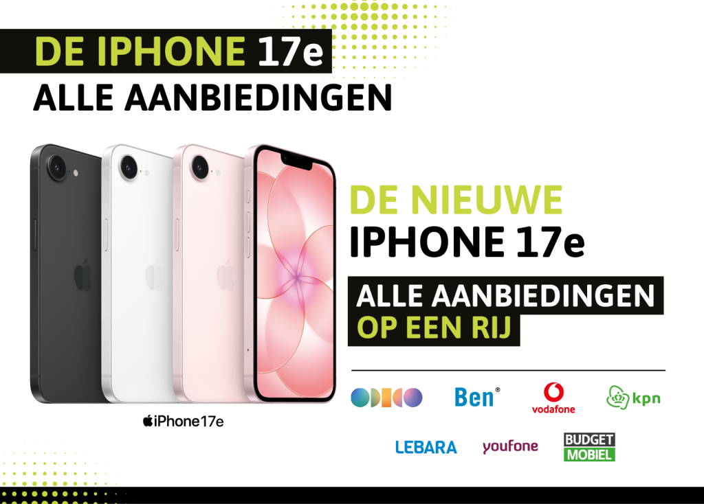 iPhone 17e alle aanbiedingen